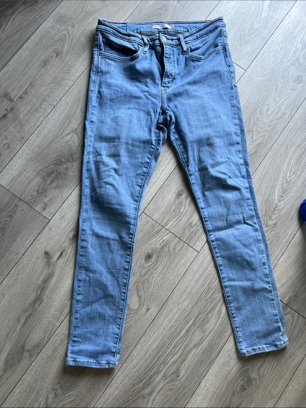 Levi's Light Blue Skinny Jeans - Stretch Denim